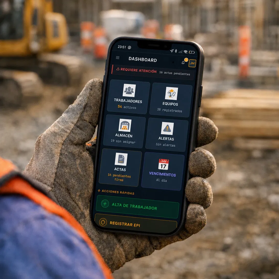 EPI Bajo Control app